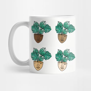 Multicultural Monstera Mug